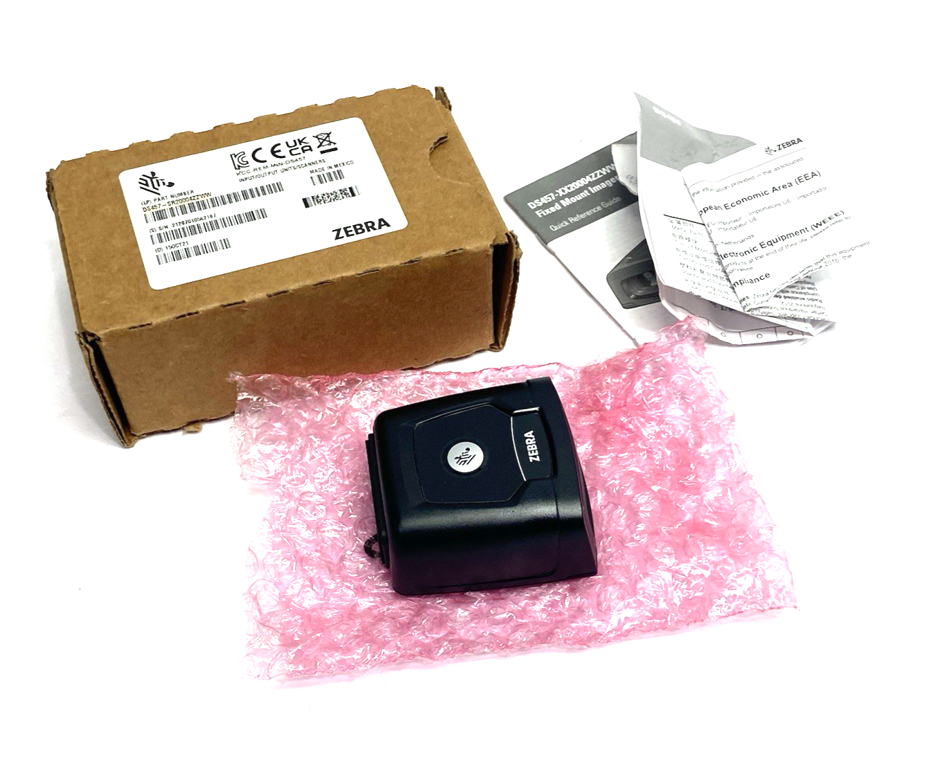 DS457-SR20004ZZWW | Zebra Barcode Scanner, Fixed Mount 2D Scanner, Standard Range - New – Open box - Maverick Industrial Sales