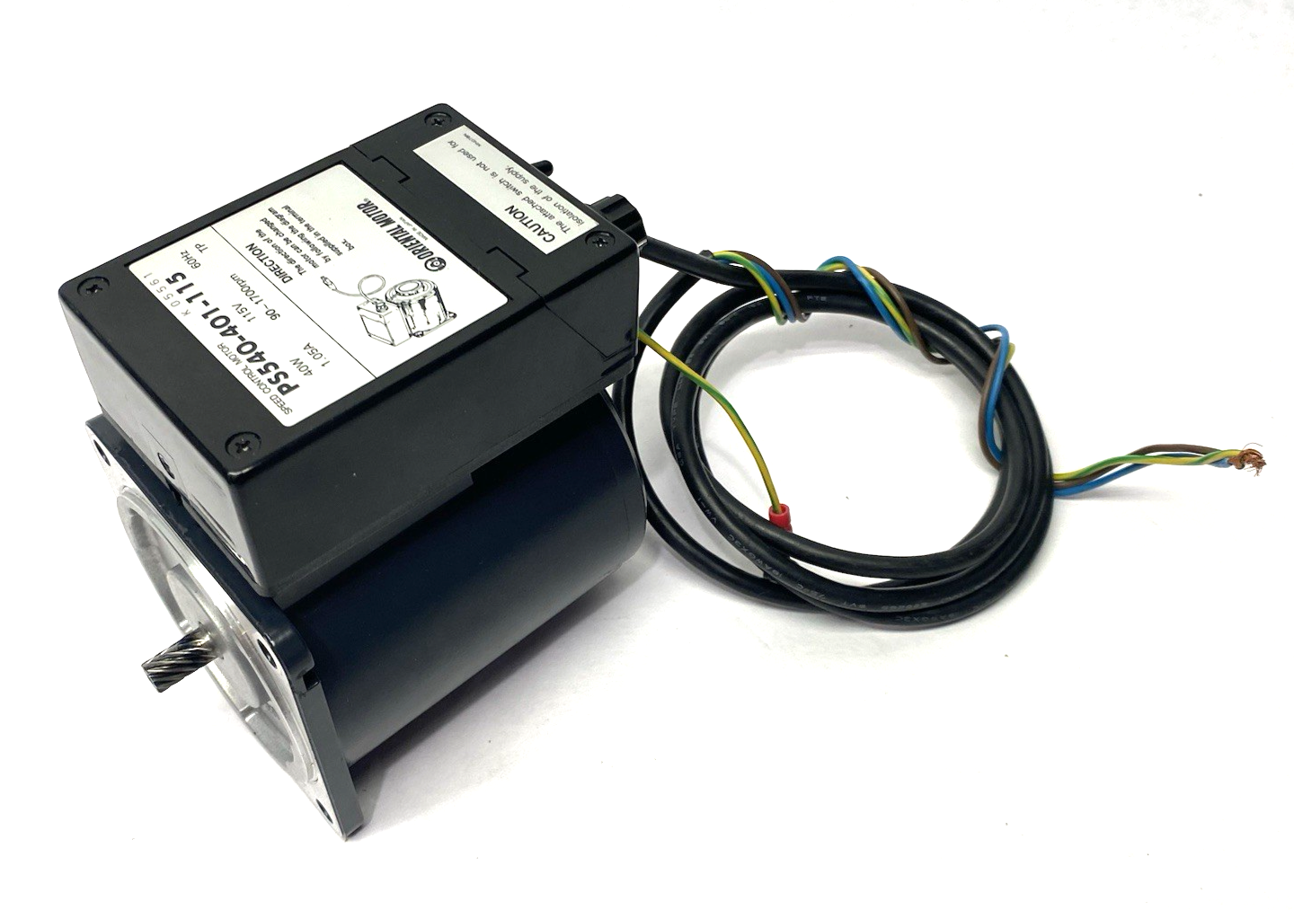 Oriental Motor PS540-401-115 Speed Control Motor 40W 115V 90~1700rpm - Maverick Industrial Sales