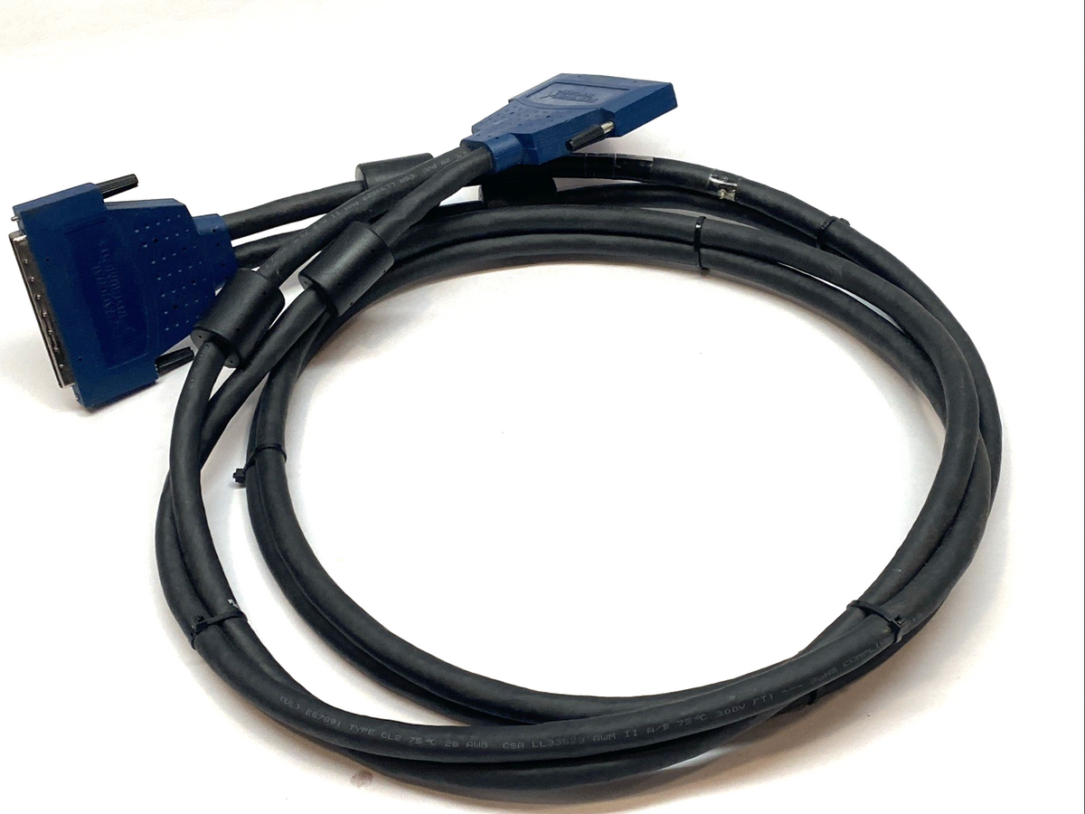 SH100-100-F | National Instruments Flex Cable 100-Pin Male to Male 2m Shielded - Used - Maverick Industrial Sales