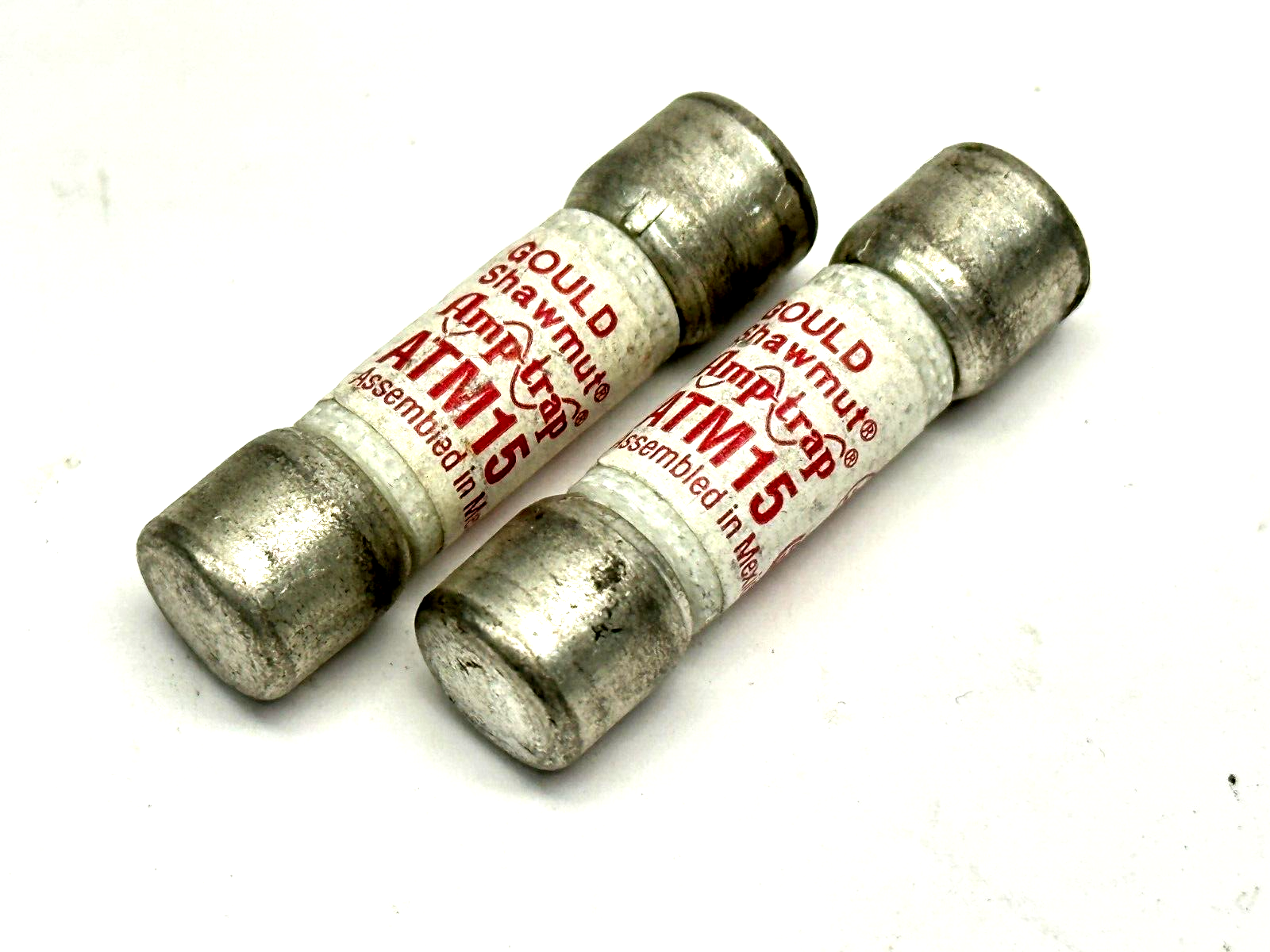 ATM15 | Gould Shawmut Amp-Trap Fuse 15A 600V LOT OF 2 - New Other - Maverick Industrial Sales