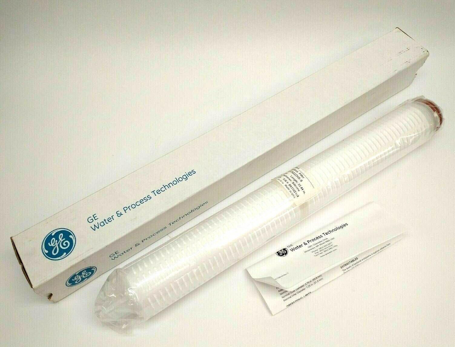 GE MFE922ZHS-S Memtrex Pleated Filter Cartridge 0.2 Micron 22.44" Length - Maverick Industrial Sales