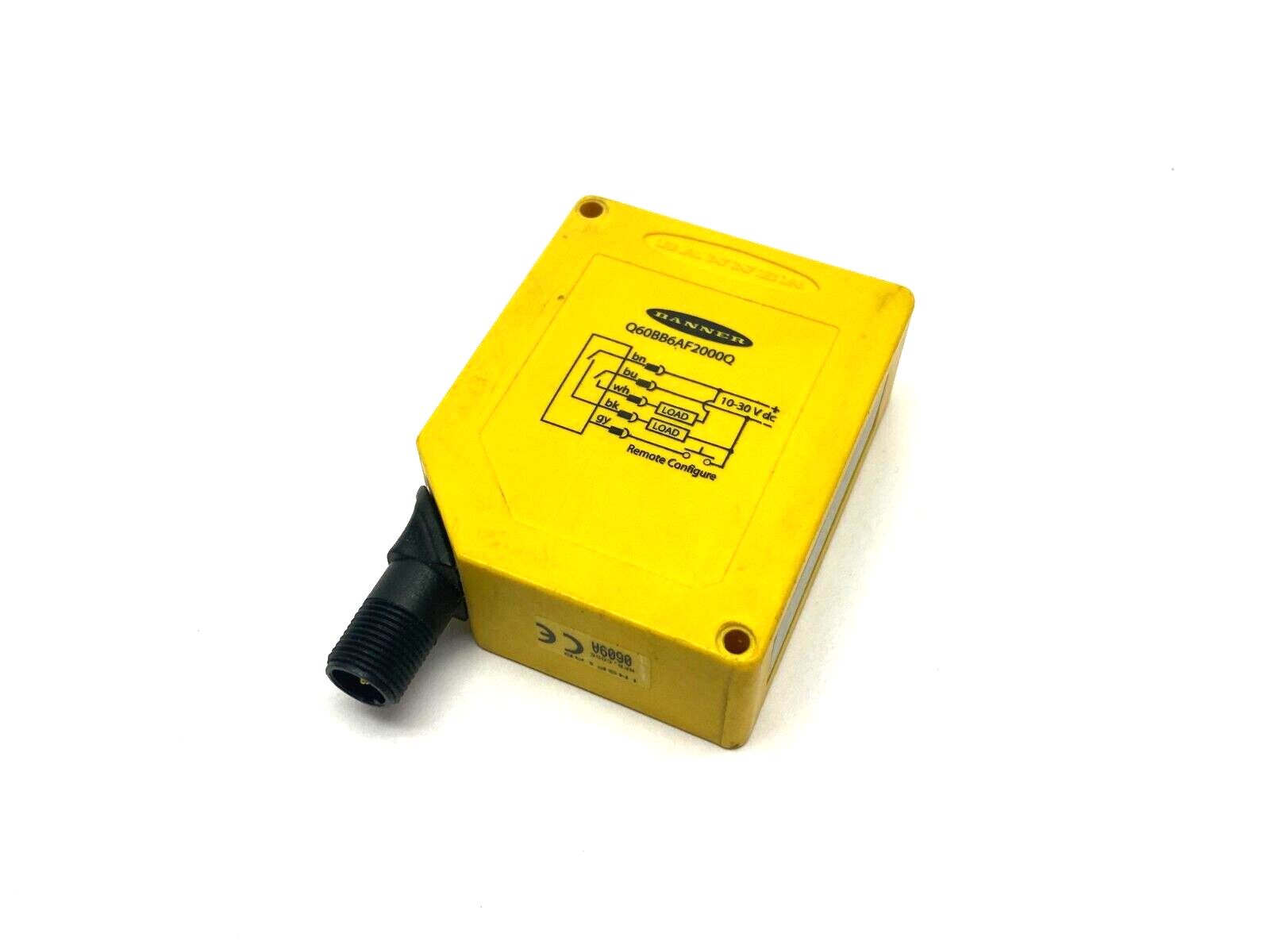 Banner Q60BB6AF2000Q Adjustable Field Infrared Sensor 2m Range 5-pin M12 63001 - Maverick Industrial Sales