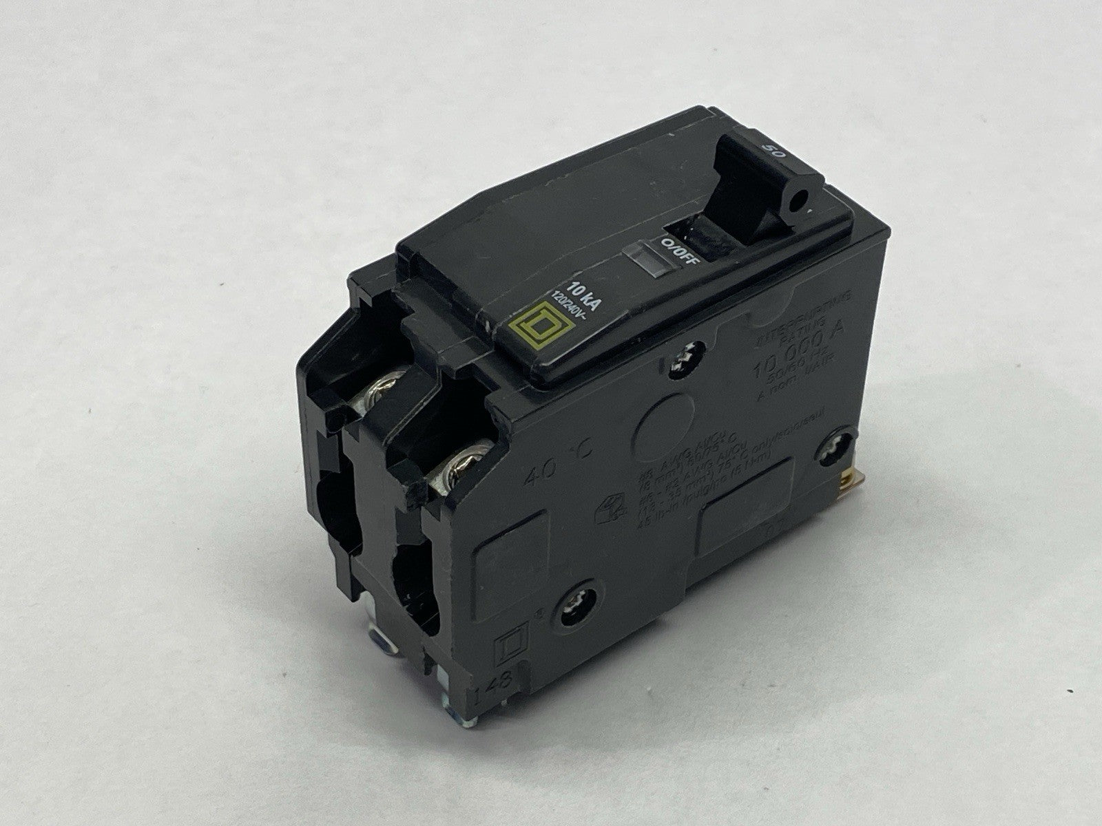 Square D QOB250 Circuit Breaker 50A 2-Pole 120/240V - Maverick Industrial Sales