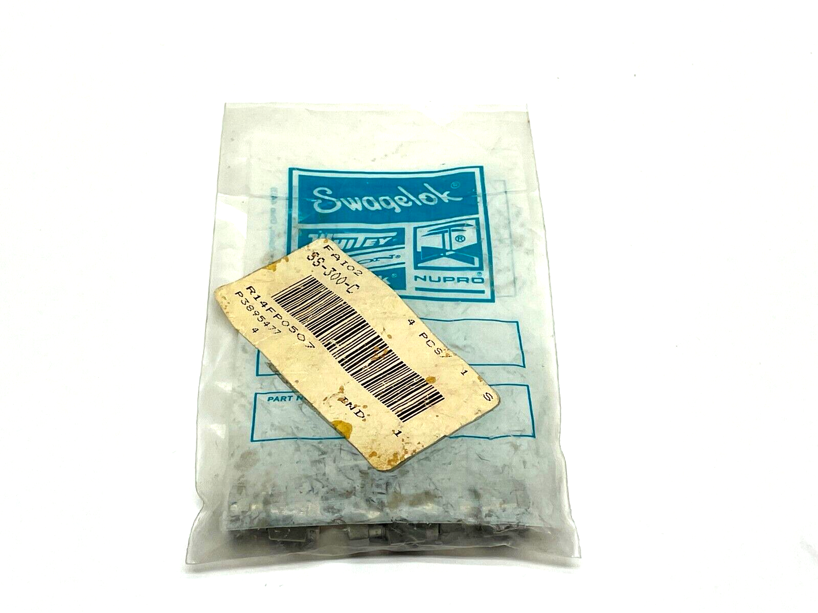 Swagelok SS-300-C Stainless Steel Cap 3/16 in. PKG OF 4 - New - Maverick Industrial Sales