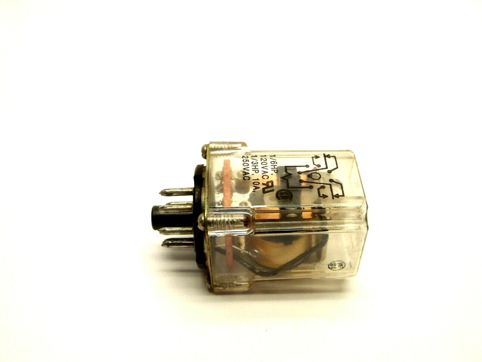 KRPIIDG | Potter & Brumfield Relay 8 Pin 120 250VAC 10A- Used - Maverick Industrial Sales