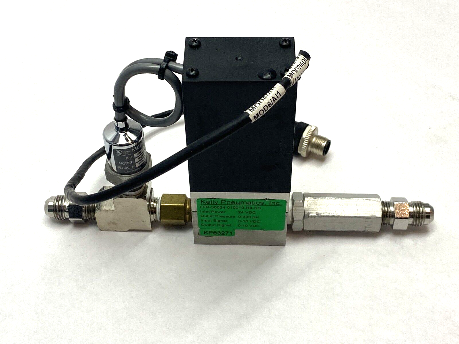 Kelly Pneumatics LFR-30024-010010-R4-SS Low Flow Electronic Pressure Regulator - Maverick Industrial Sales