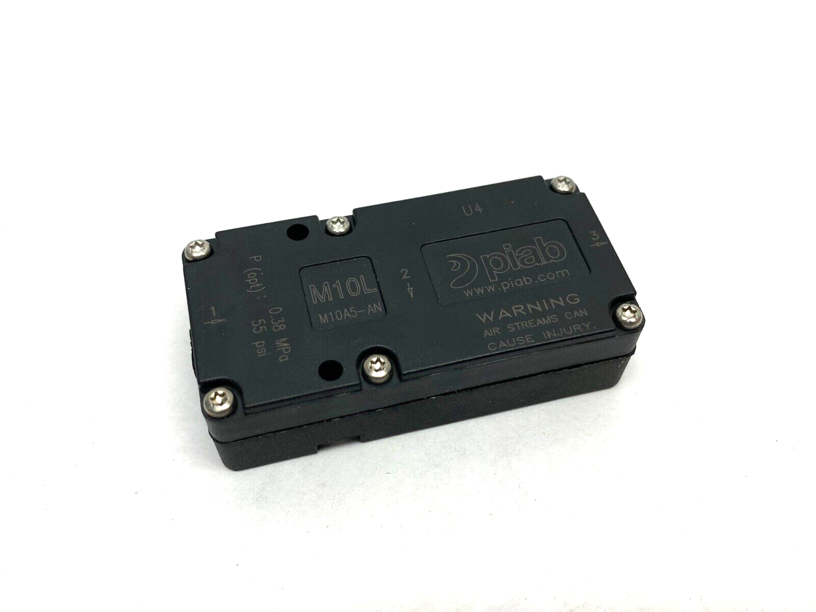 0102871 | Piab Vacuum Pump 55psi MINI M10L A NBR - New Other - Maverick Industrial Sales