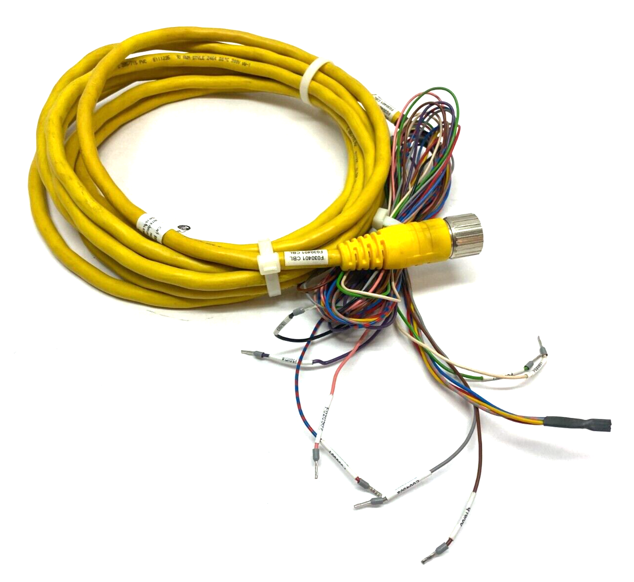 Allen Bradley 889M-F12AH-10 Ser. A Single Ended Cordset M23 12-Pin 18' Length - Used - Maverick Industrial Sales