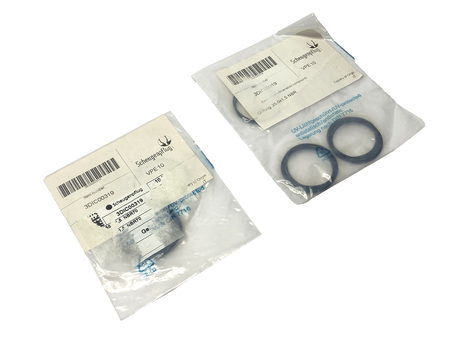 Scheugenpflug 3DIC00319 O-Ring 35mm x 1.5mm NBR 70 LOT OF 15 - Maverick Industrial Sales