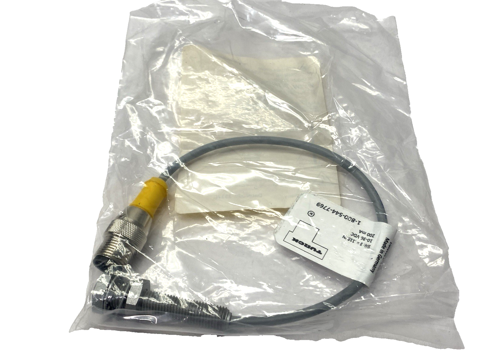 BI 3-EGT08FE-AP6X-0.2M-RS 4T, M4614704-000 | Turck BI 3-EGT08FE-AP6X-0.2M-RS 4T Proximity Sensor M4614704-000 - New – Open box - Maverick Industrial Sales