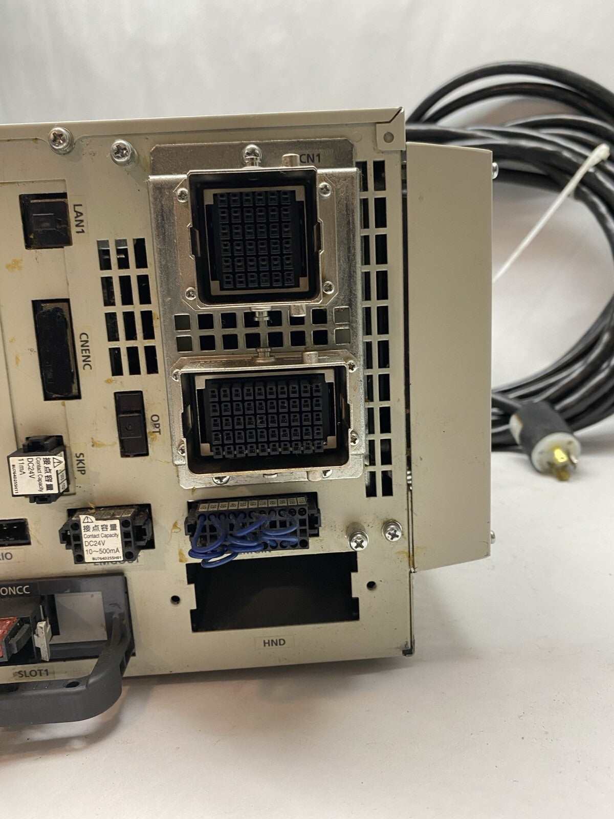 Mitsubishi RV-2SDB-S15 Industrial Robot, Melfa CR1DA-771-S15 Control and R32TB - For parts or not working - Maverick Industrial Sales