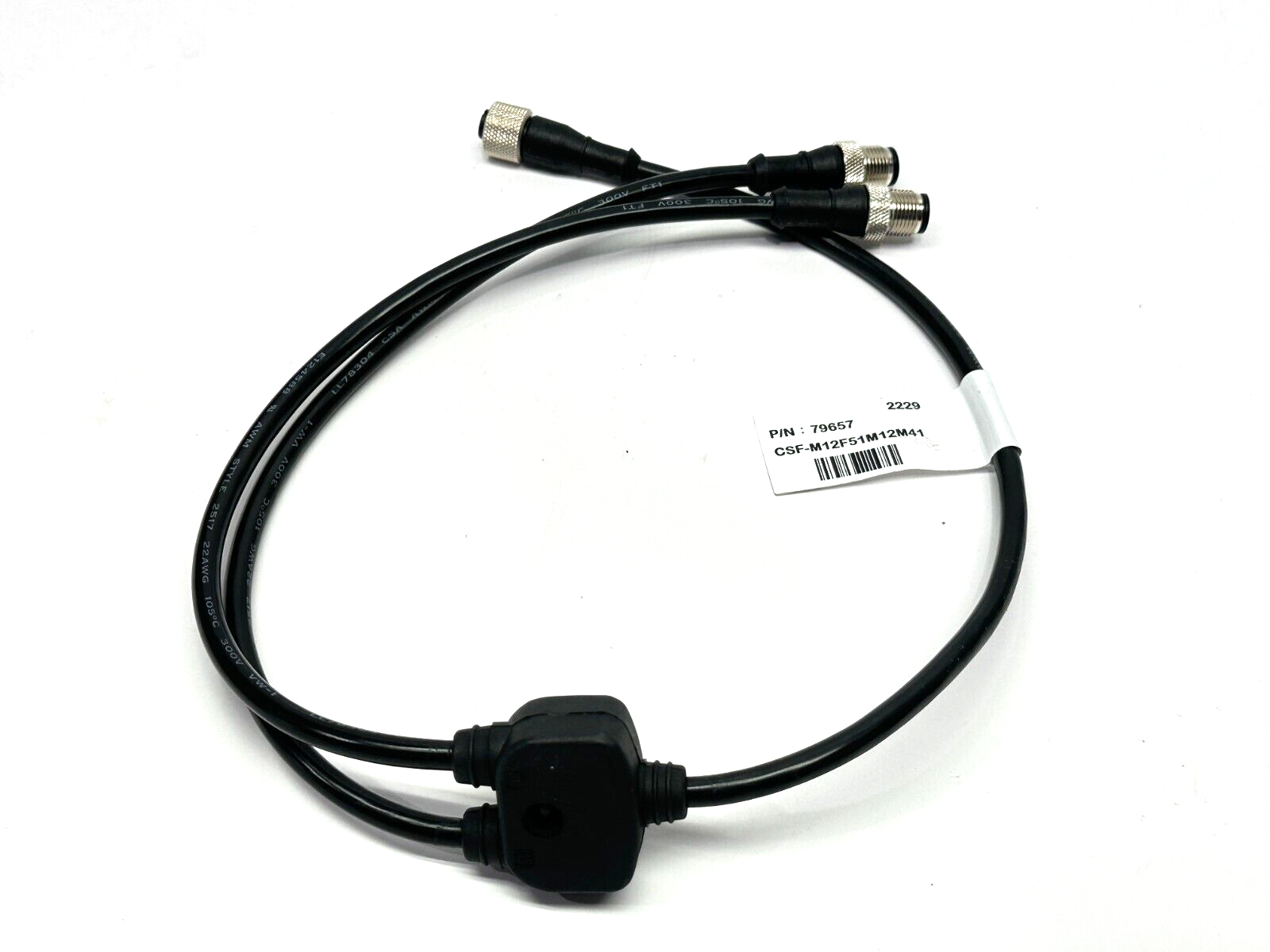 Banner CSF-M12F51M12M41 Splitter M12F to M12M and M12M 79657 - Maverick Industrial Sales