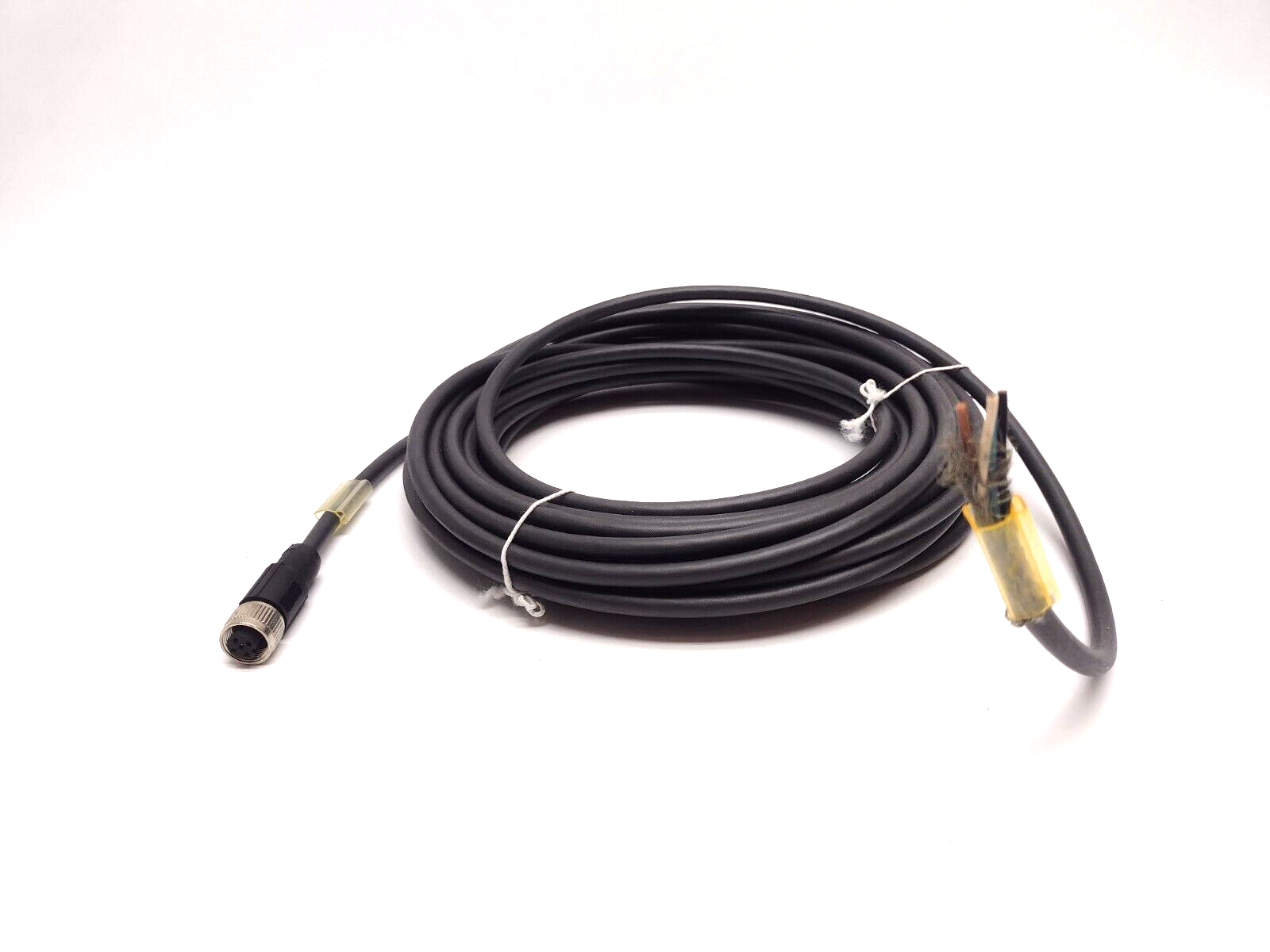 6042565 | Sick Connecting Cable with M12 5 Pin Straight Female Connector Shielded - New – Open box - Maverick Industrial Sales