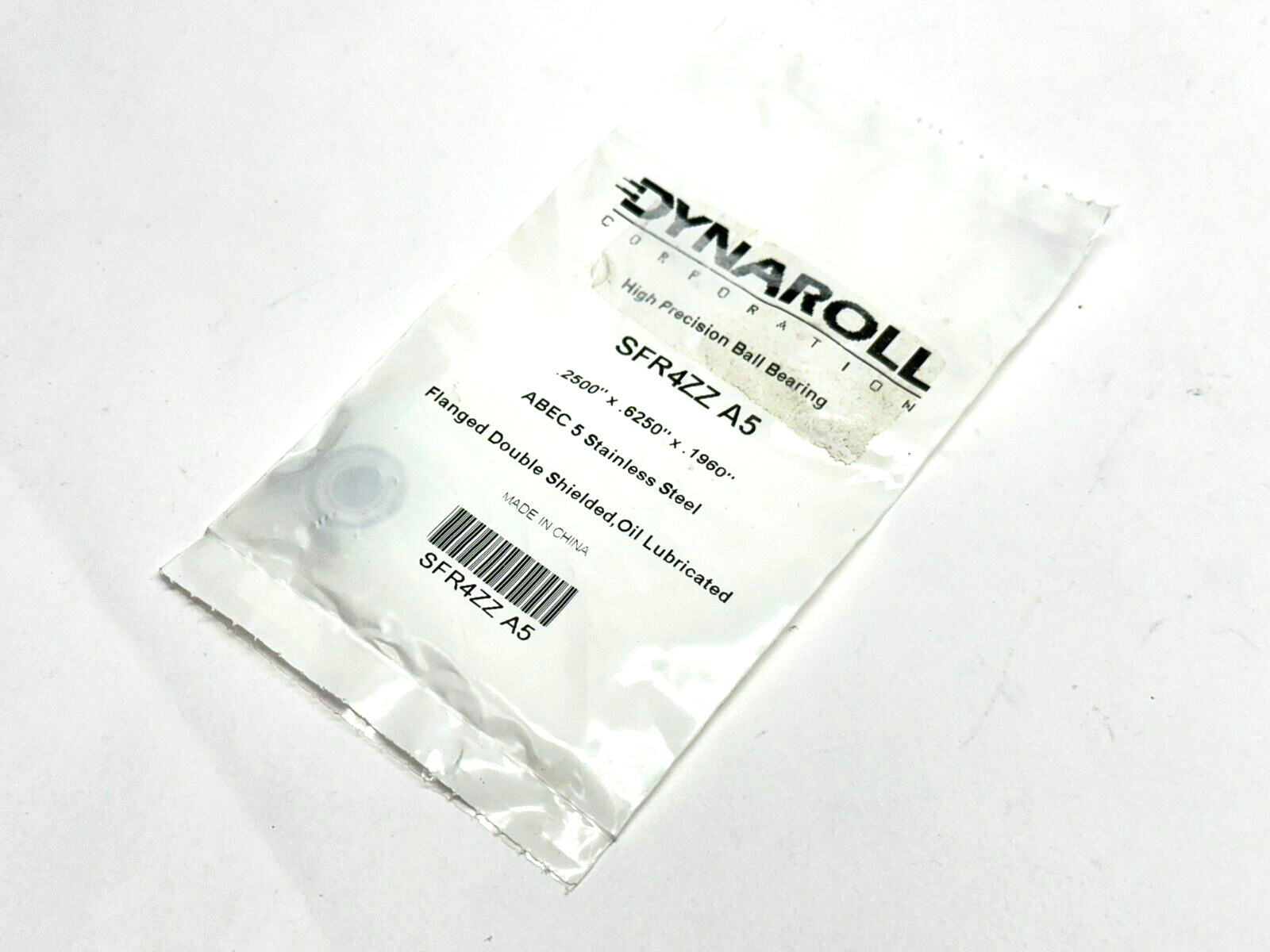 SFR4ZZ A5 | Dynaroll Ball Bearing ID.2500x OD.6250x WS.1960 ABEC 5 - New - Maverick Industrial Sales