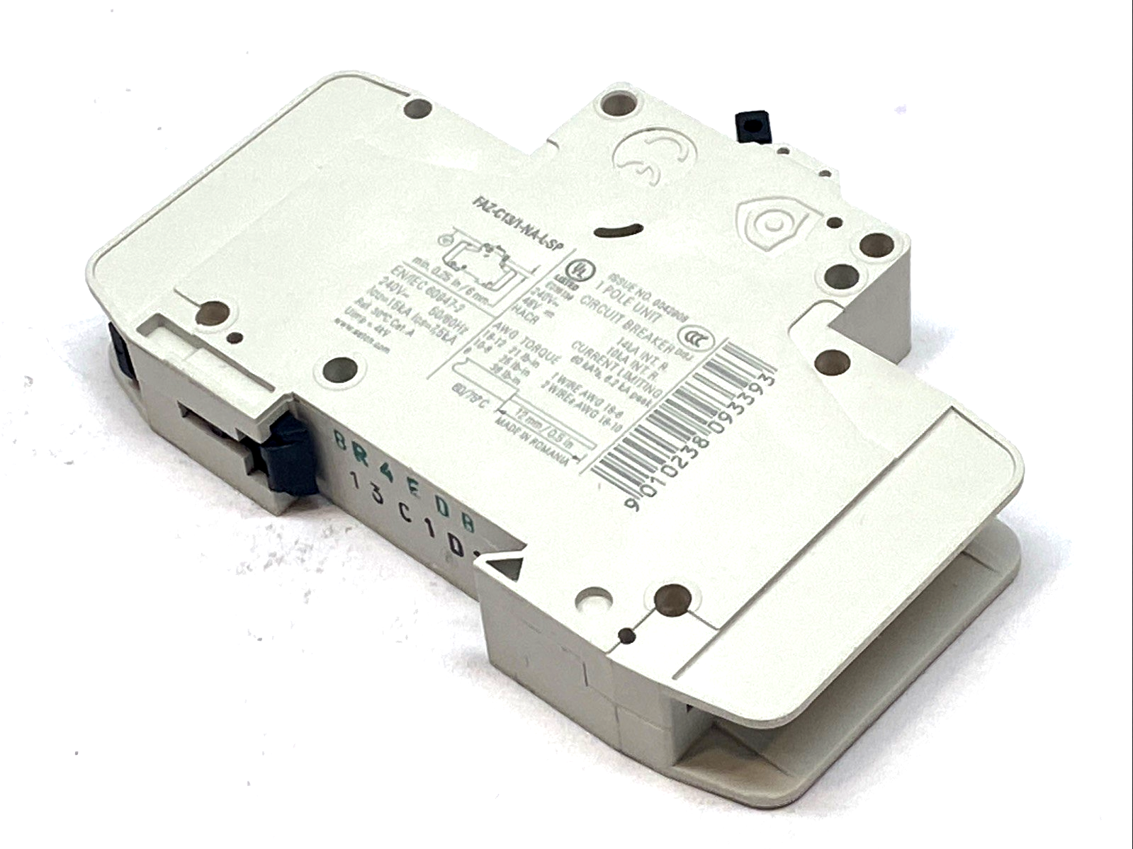 Eaton FAZ‑C13/1‑NA‑L 13A Single‑Pole Miniature Circuit Breaker 240V - Maverick Industrial Sales