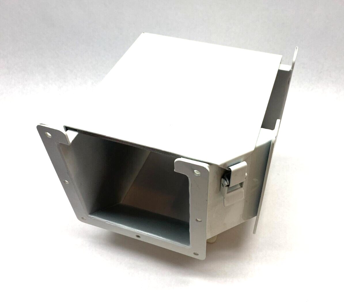 Hoffman F66LE9AC nVent 90-Degree Elbow Wireway Fitting Outside Top Opening White - New – Open box - Maverick Industrial Sales