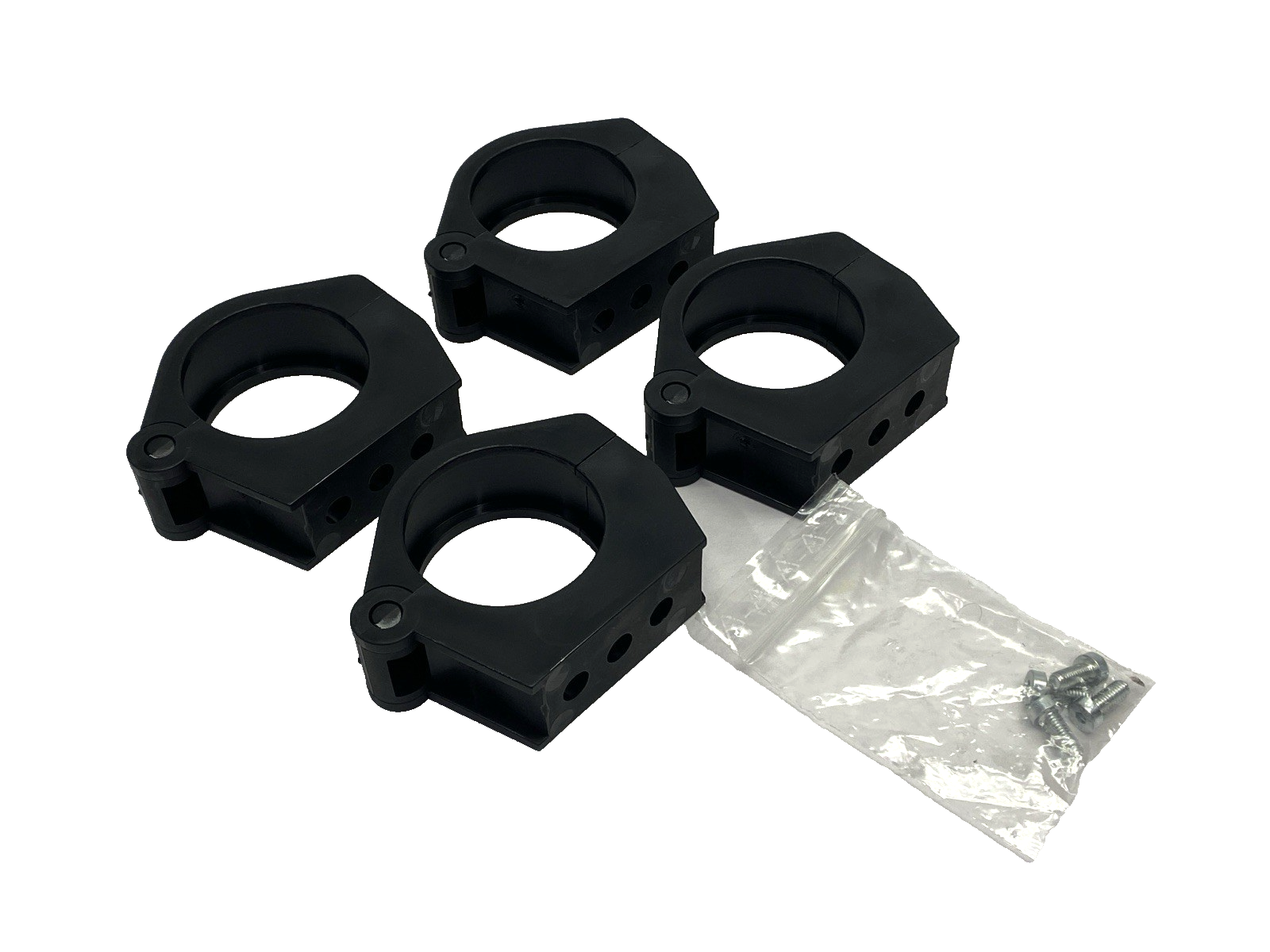 Reiku PASSB-36S Gripping Clamp 36mm w/ Screw LOT OF 4 - Maverick Industrial Sales