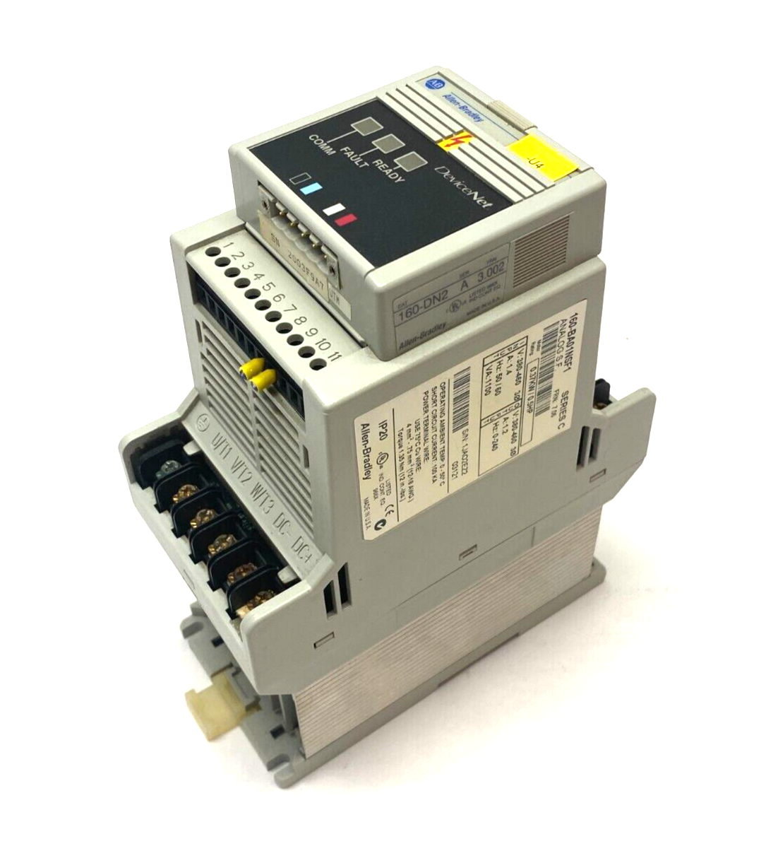 160-BA01NSF1 | Allen Bradley Ser. C DeviceNet Preset Speed Controller 0.5HP 0.37KW - Used - Maverick Industrial Sales