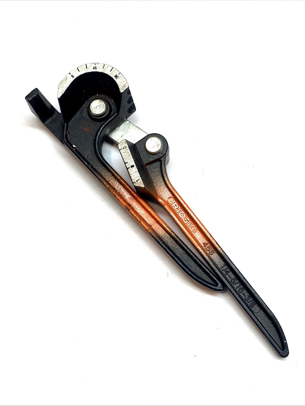 456 | RIDGID Tri-Bender 1/4 5/16 3/8 Inch Soft Copper Tube HVAC Pipe Bender Tool - Used - Maverick Industrial Sales