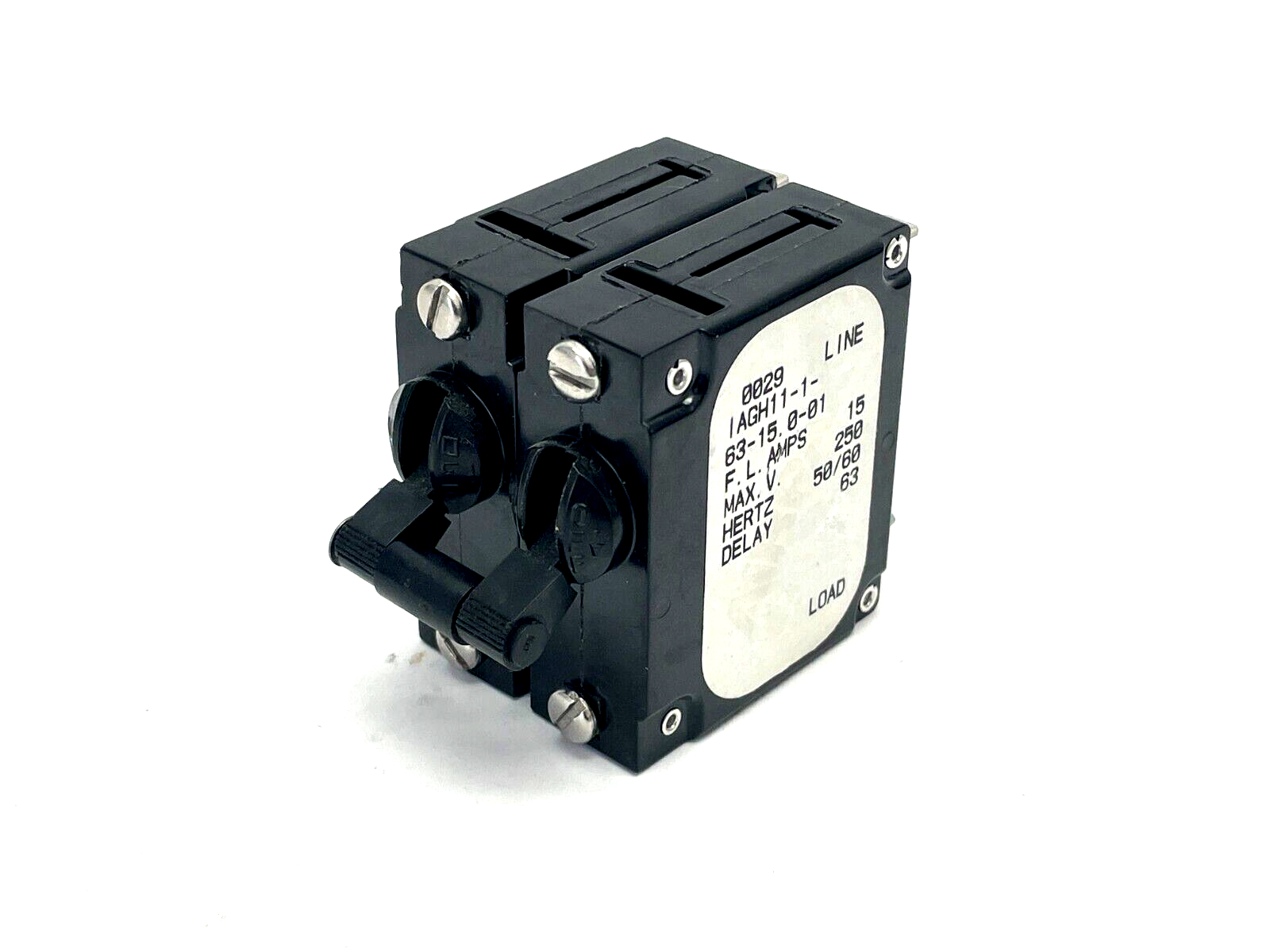 IAGH11-1-63-15.0-01 | Airpax Circuit Breaker - Used - Maverick Industrial Sales