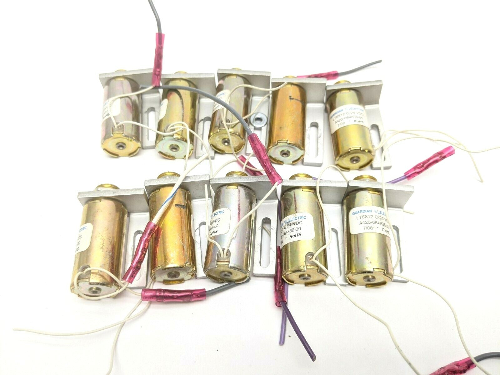 Guardian LT6X12-C-24D Continuous Duty Solenoid A420-064836-00 LOT OF 10 - For parts or not working - Maverick Industrial Sales