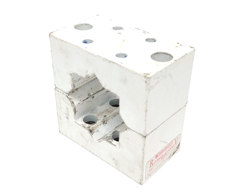 Flex-Cable 6658 Boom Bar Clamping Block 2" Square Inside, Robo-Com V NO SCREWS - Maverick Industrial Sales