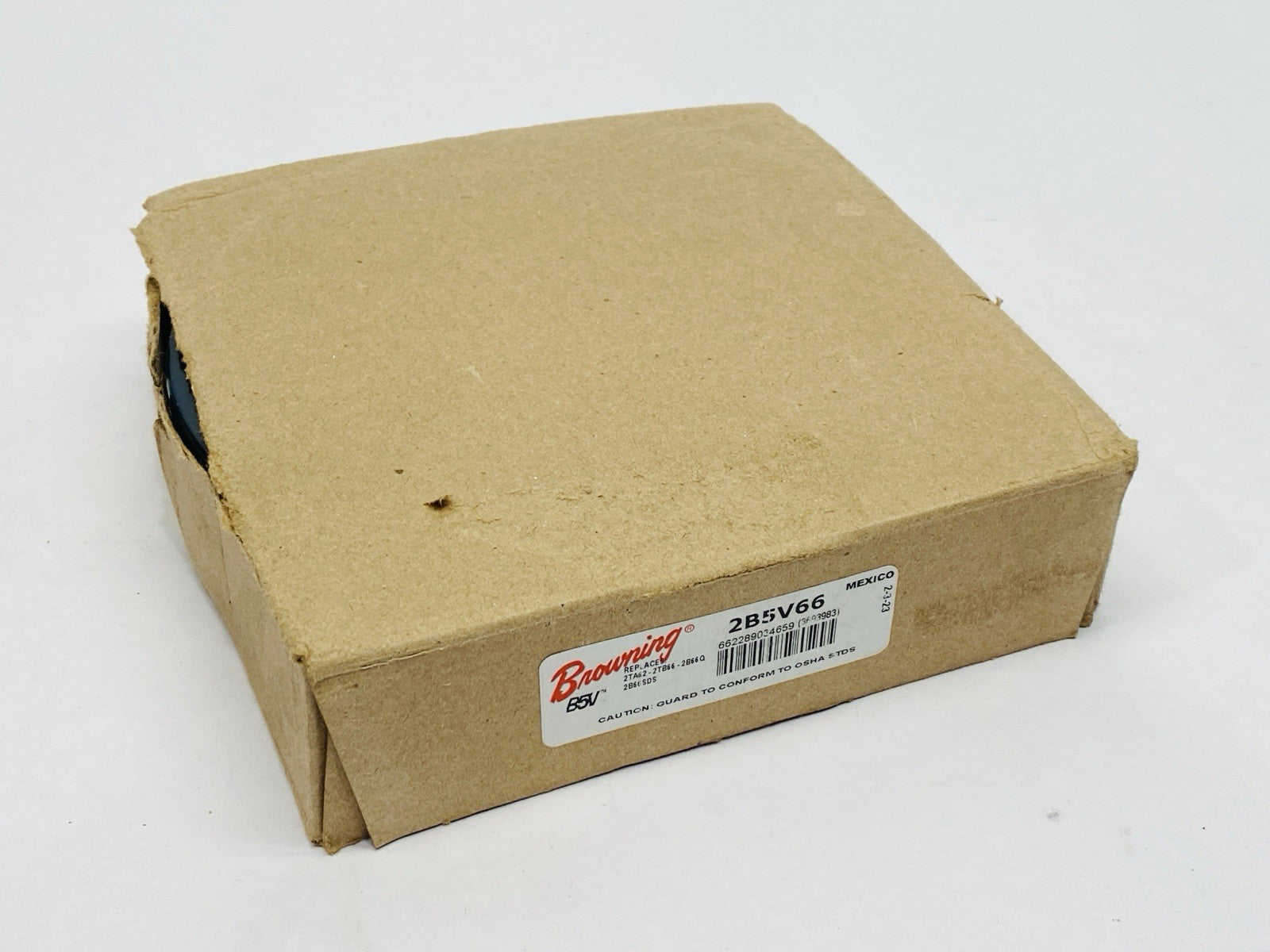 2B5V66 | Browning V-Belt Pulley 2-Groove 6.88" OD - New – Open box - Maverick Industrial Sales