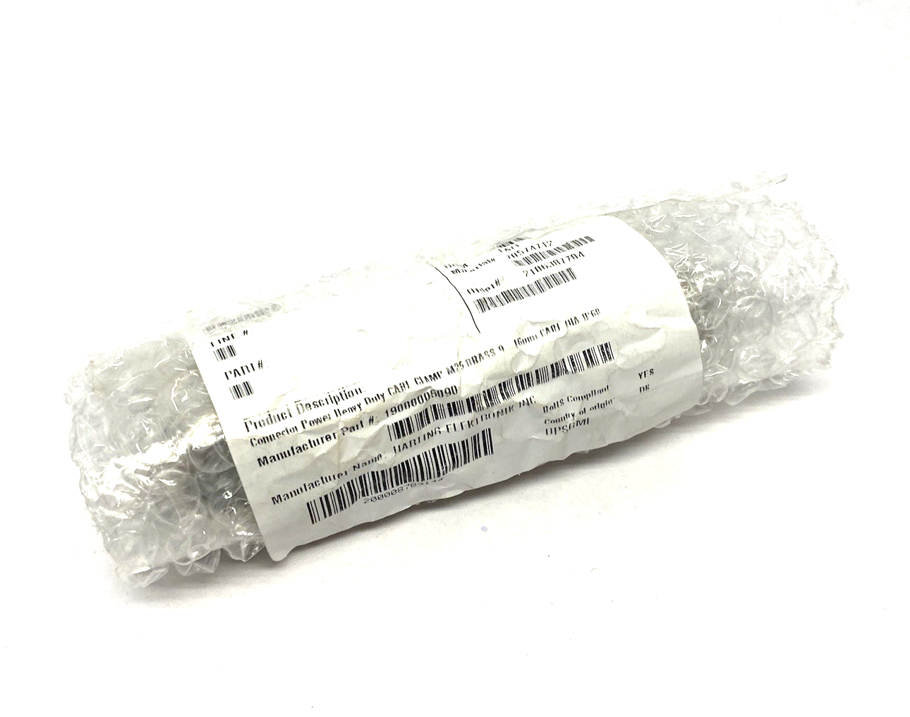 19000005090 | Harting Cable Gland Han CGM-M M25x1,5 D.9-16mm PKG OF 4 - New - Maverick Industrial Sales