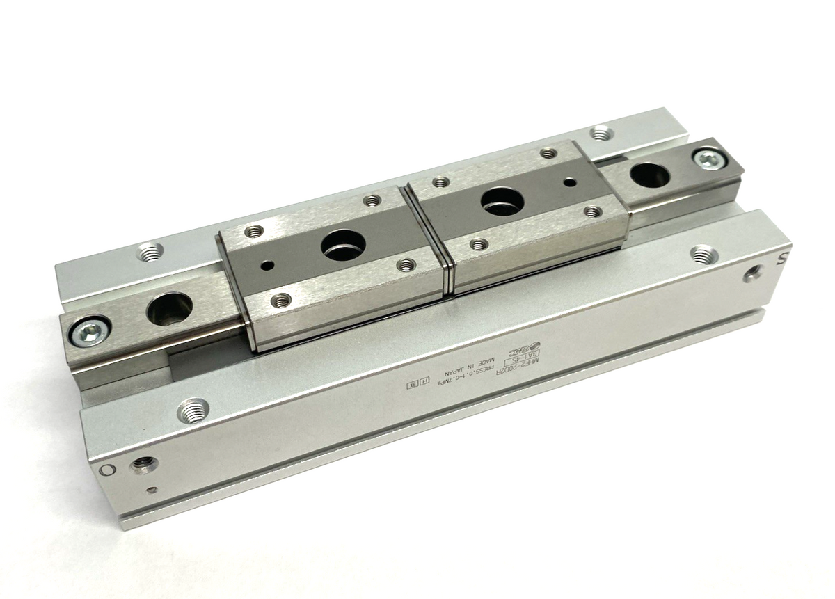 SMC MHF2-20D2R Low-Profile Air Gripper, 20mm, Double-Acting - Maverick Industrial Sales