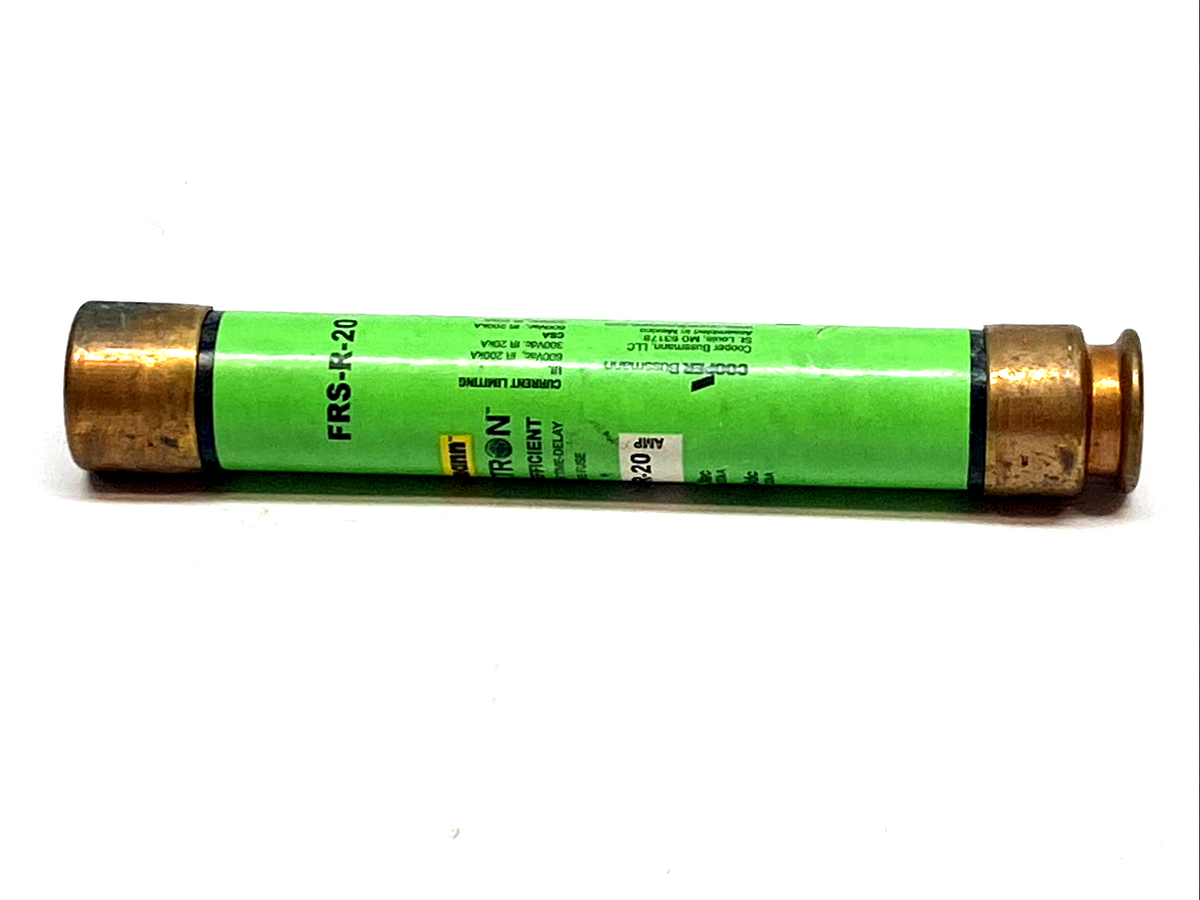 FRS-R-20 | Bussmann 600V/300VDC Class RK5 Dual-Element Time-Delay Fuse - Maverick Industrial Sales