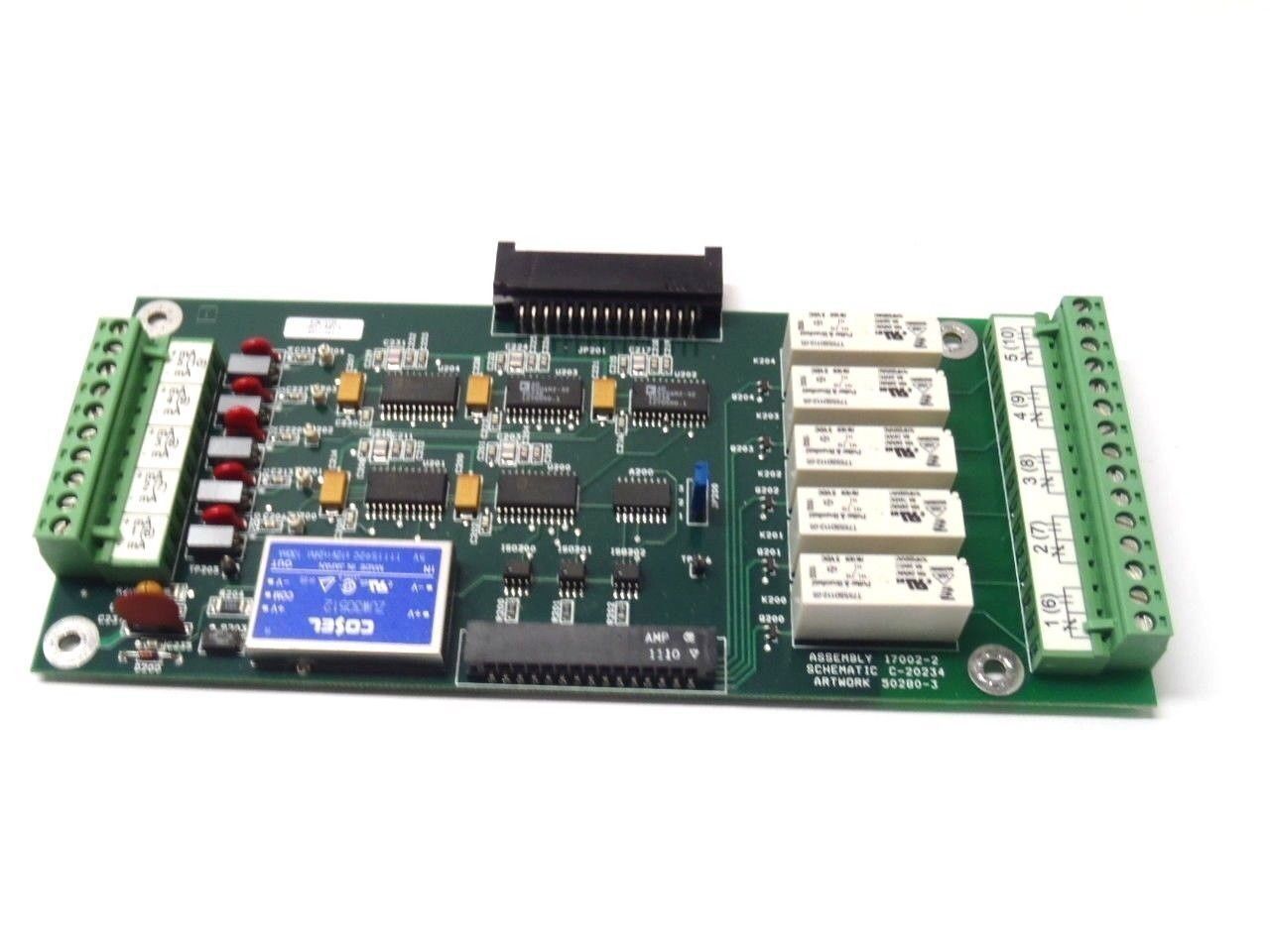 Ircon ScanIR II 17002-2 Rev E Relay I/O Processor PCB - Maverick Industrial Sales