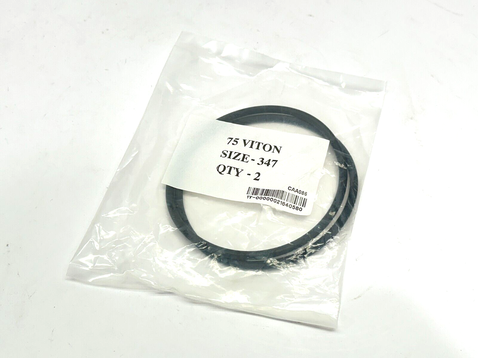 75 Viton Size - 347 O-Rings CAA086 LOT OF 2 - New - Maverick Industrial Sales