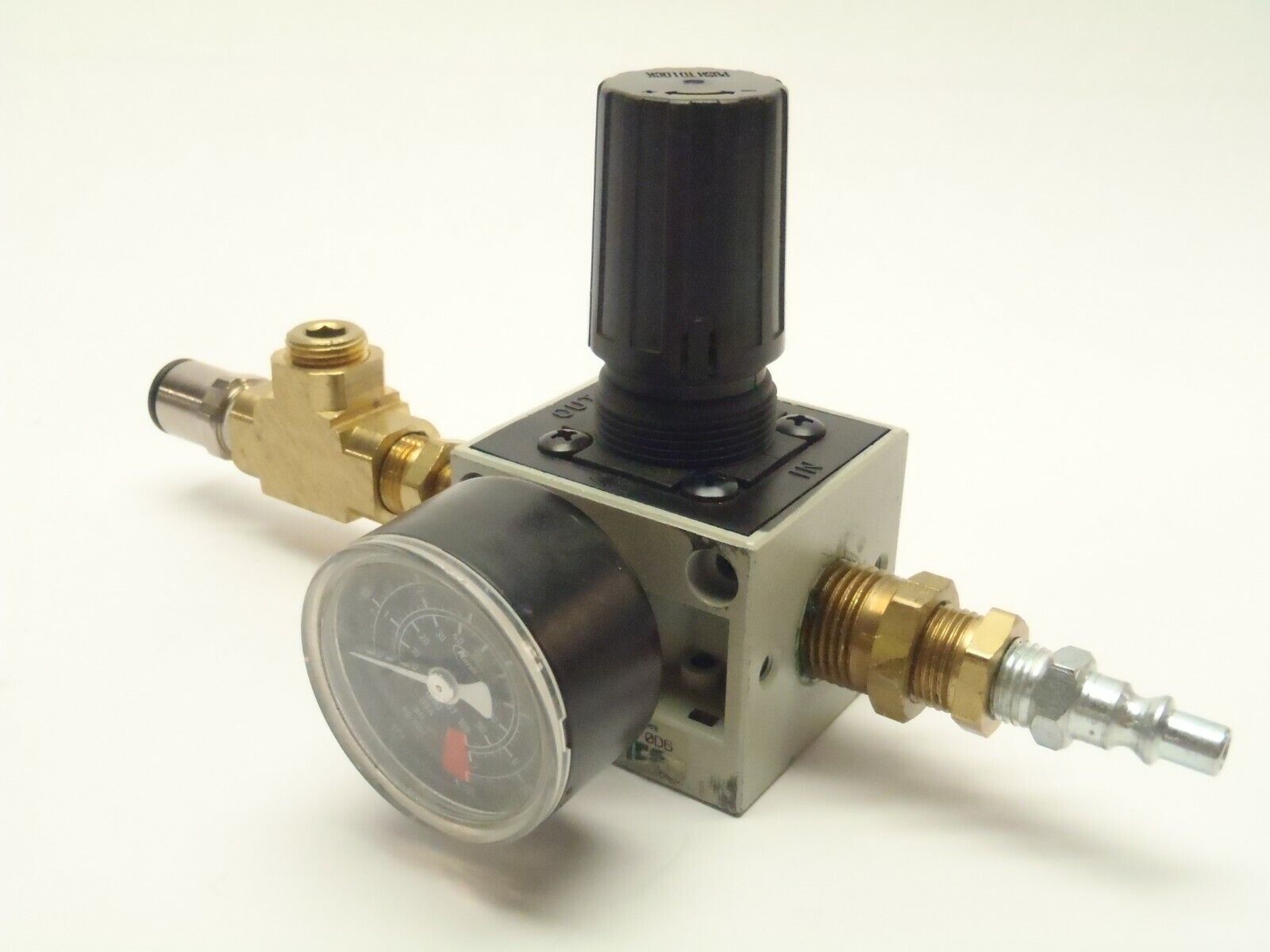 Numatics R22K-04 Pressure Regulator w/ Nordson Gauge - Maverick Industrial Sales