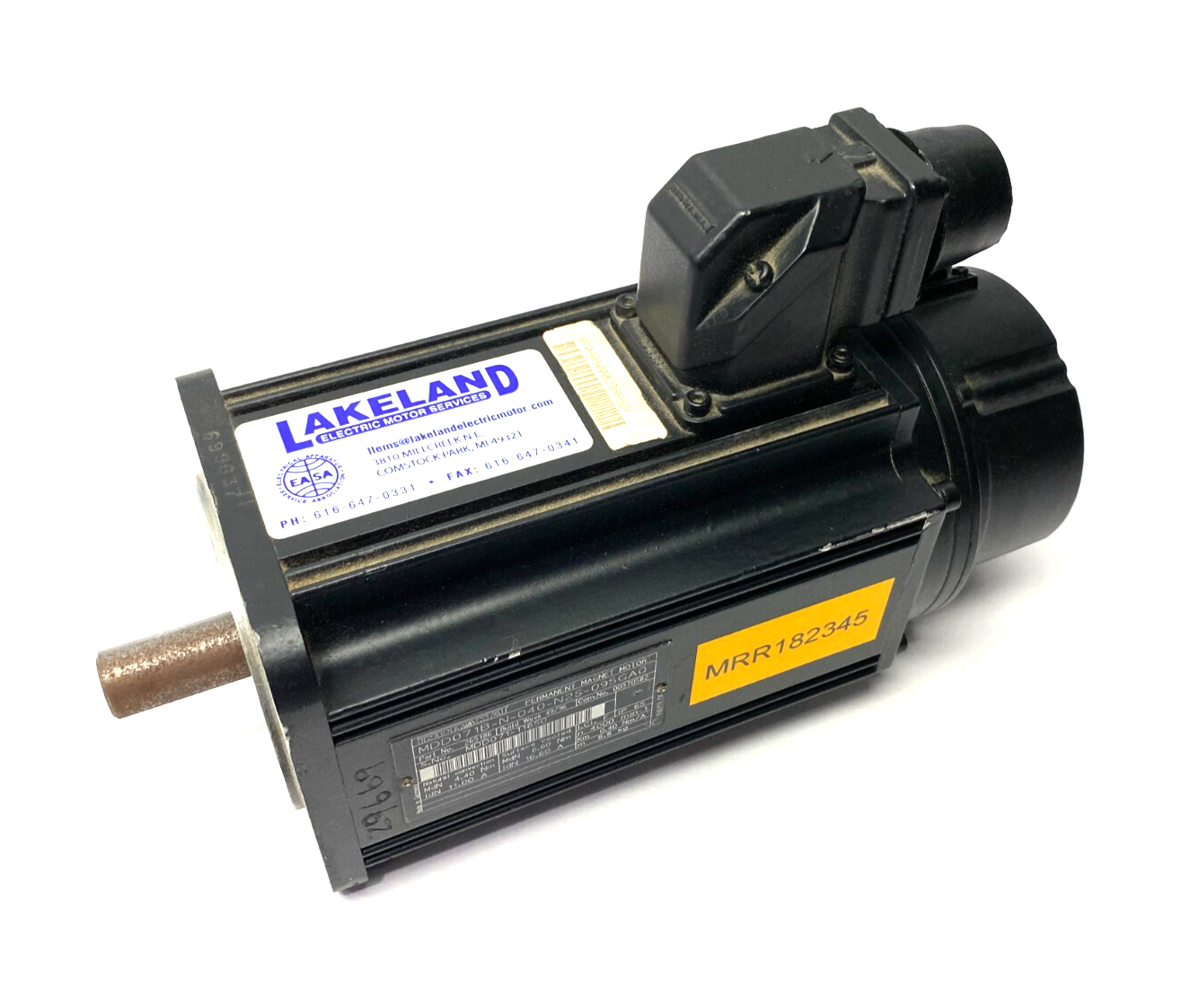 MDD071B-N-040-N2S-095GA0, R911265186 | Rexroth Indramat MDD071B-N-040-N2S-095GA0 Servo Motor 3-Phase, R911265186 - New Other - Maverick Industrial Sales