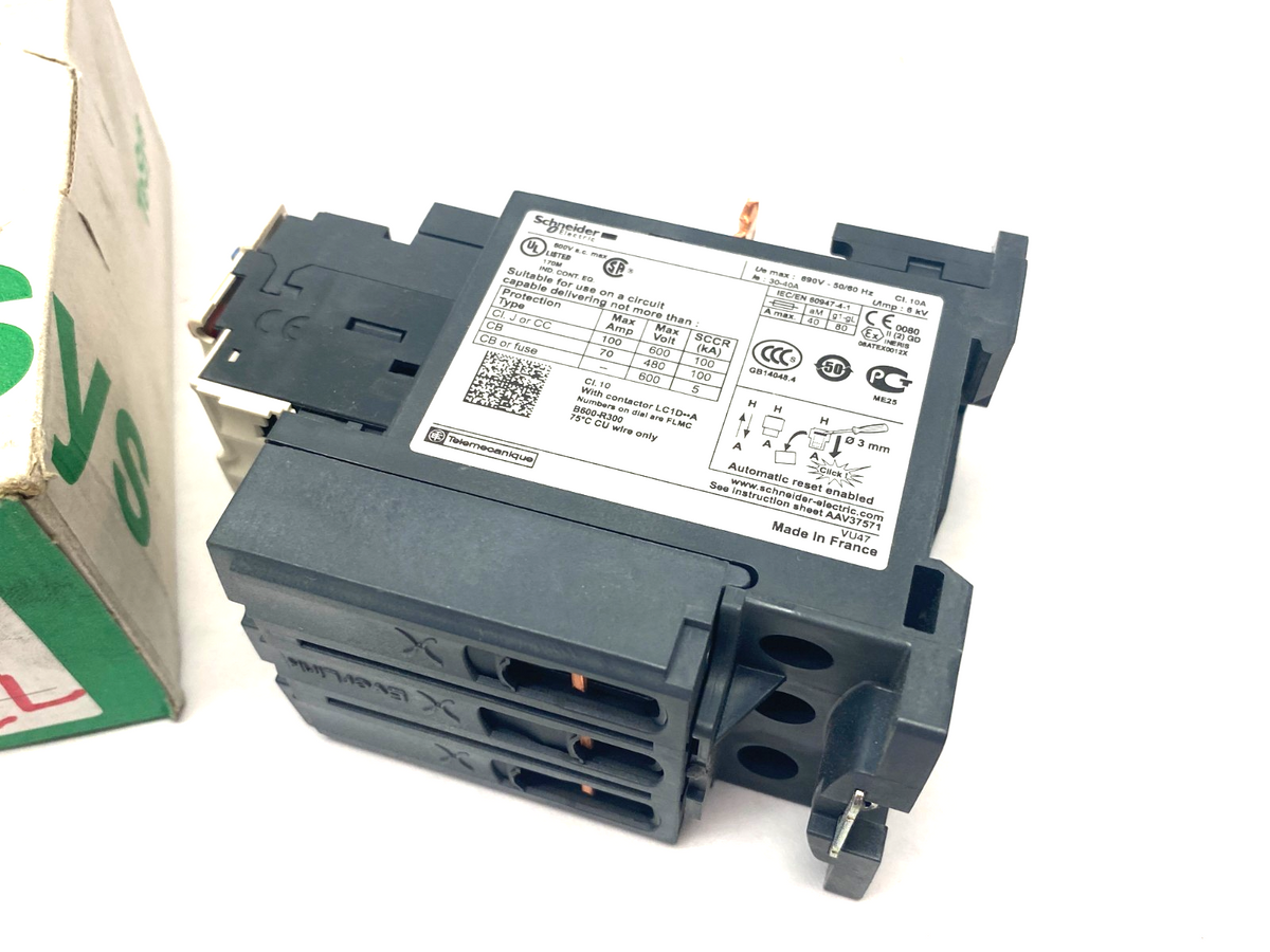 LR3D340,921591 | Schneider Electric LR3D340 TeSys Deca Thermal Overload Relay 921591 - New Other - Maverick Industrial Sales