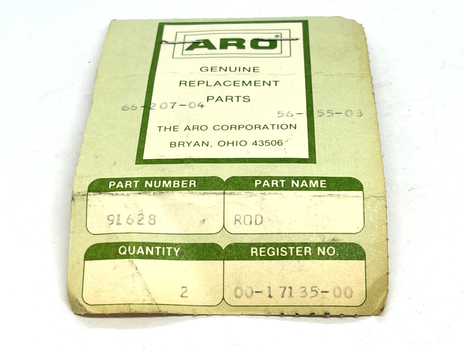 ARO 91628 Piston Rod LOT OF 2 - New - Maverick Industrial Sales