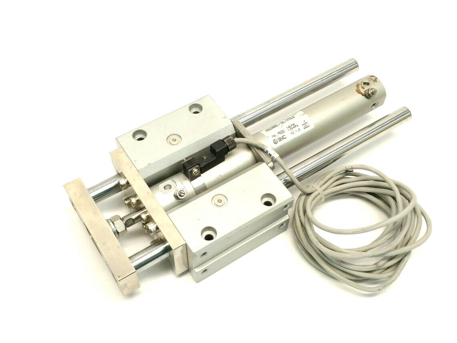 SMC MGCMB20-125-H7CLS Compact Externally Guided Cylinder 20mm Bore 125mm Stroke - Maverick Industrial Sales
