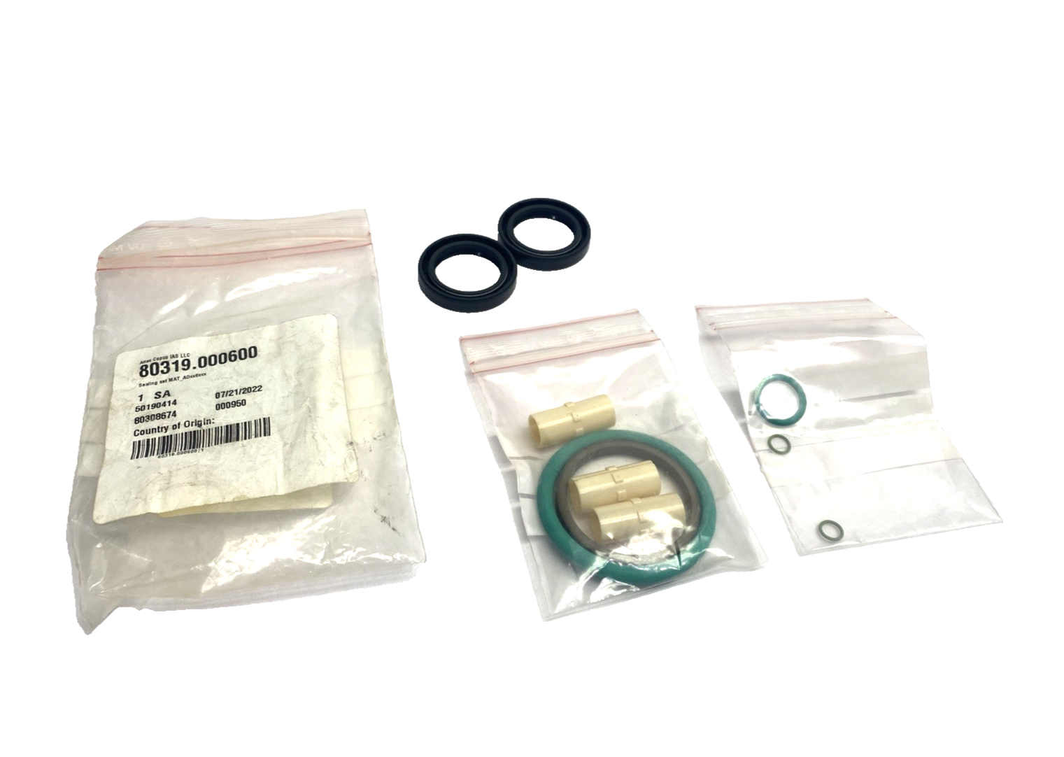 Atlas Copco 80319.000600 Sealing Set/ Seal Kit MAT ADXX6XX 80319.0006 - New – Open box - Maverick Industrial Sales