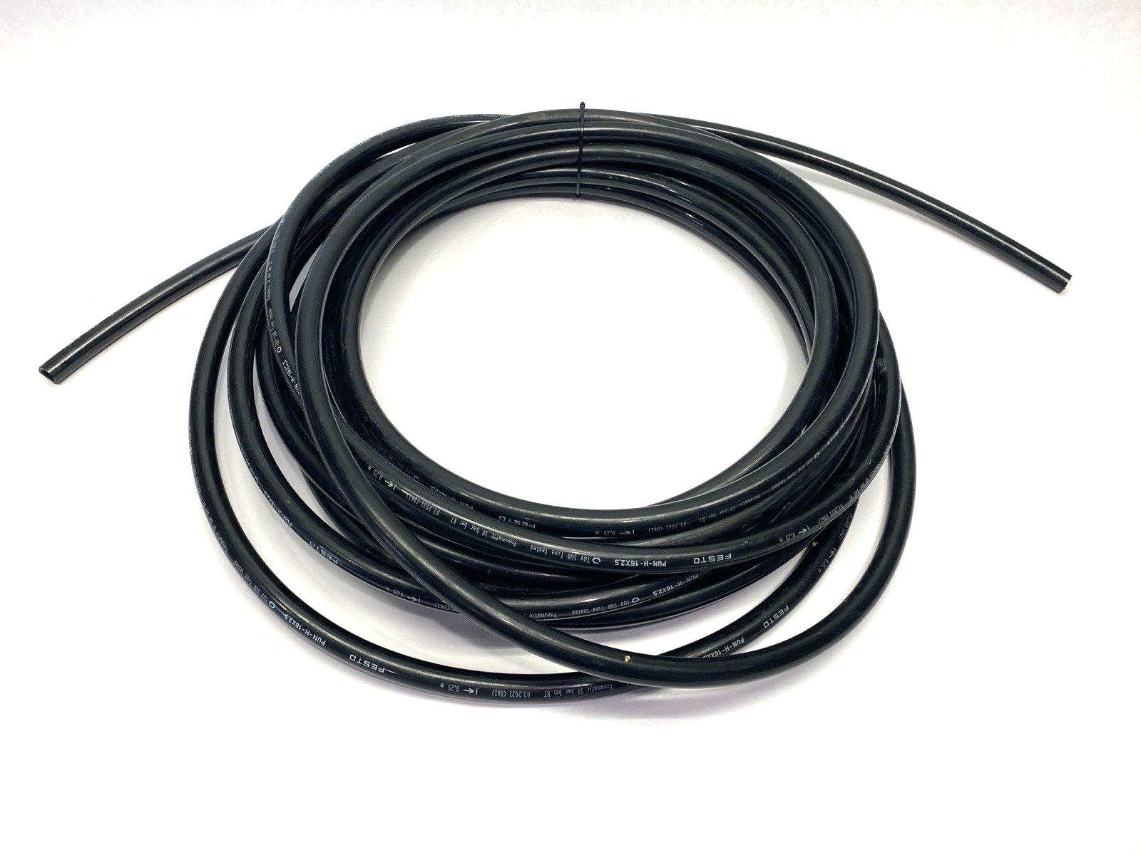Festo PUN-H-16X2,5 Black Pneumatic Tubing 16mm OD 11mm ID 197395 CUT TO 10M - Maverick Industrial Sales