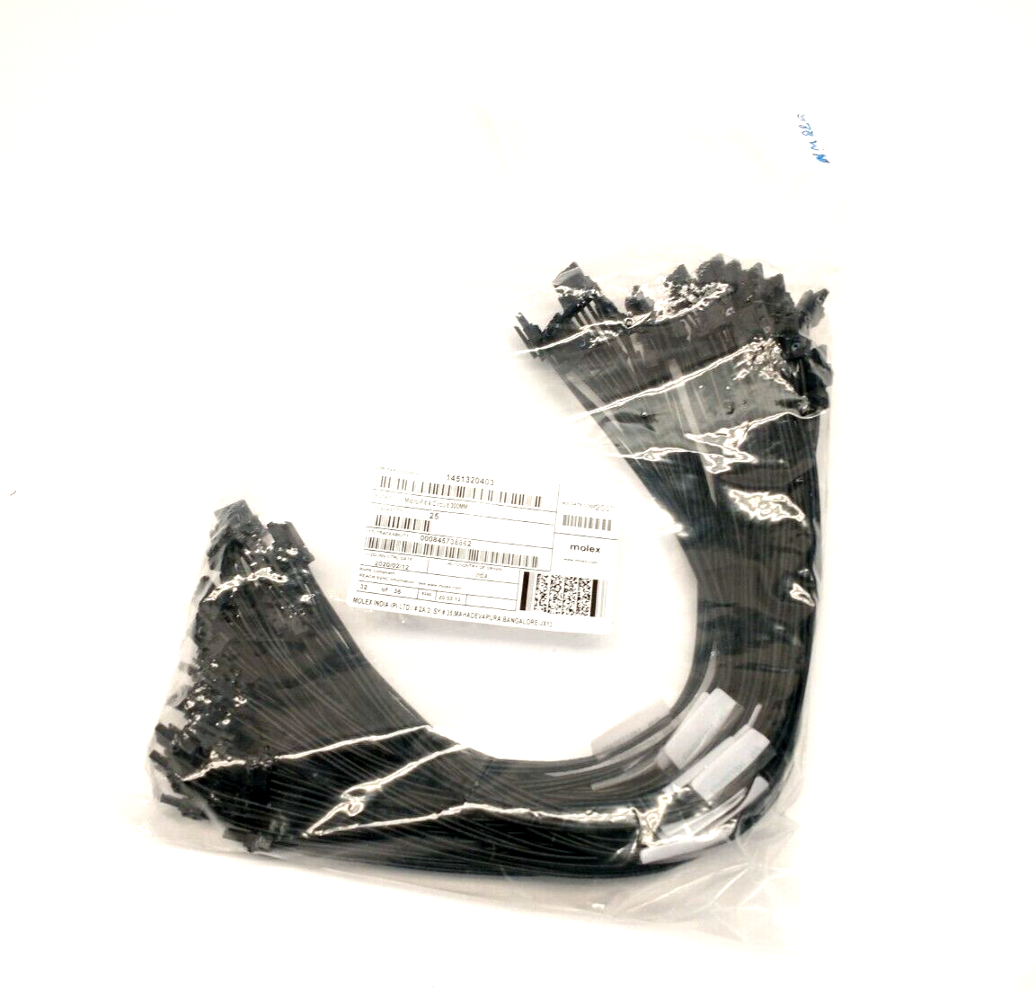 Molex 1451320403 Micro-Fit 4, TPA-to-MicroFit TPA Cable Assembly 300mm 25 PACK - New - Maverick Industrial Sales