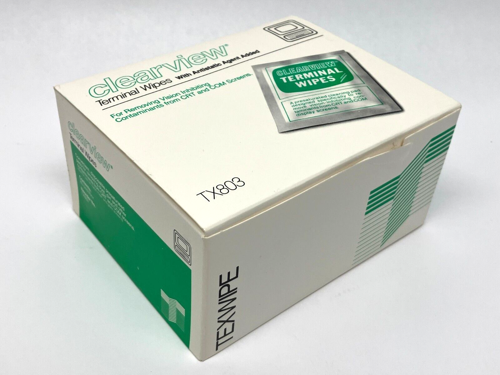 TX803 | Texwipe clearview Terminal Wipes w/ Antistatic Agent Added - New Other - Maverick Industrial Sales