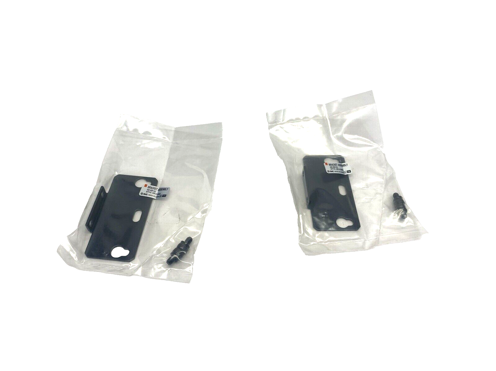 AM-BM102 | SMC Mounting Bracket Assembly LOT OF 2 - New - Maverick Industrial Sales