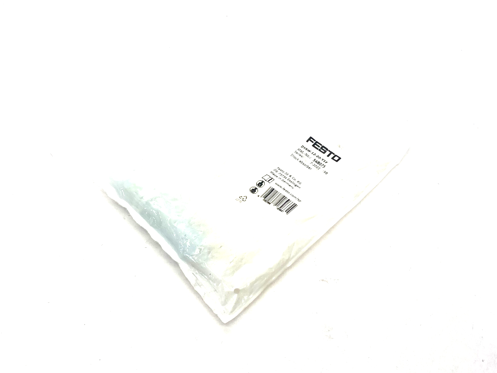 Festo DYSW-12-20-Y1F Shock Absorber 548075 - Maverick Industrial Sales