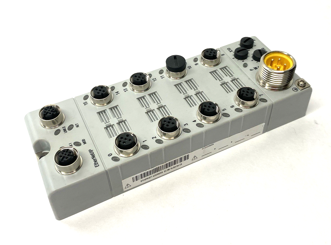 Allen Bradley 1732E-IB16M12DR Ser. B ArmorBlock 16-Point Input Module, EtherNet - Maverick Industrial Sales