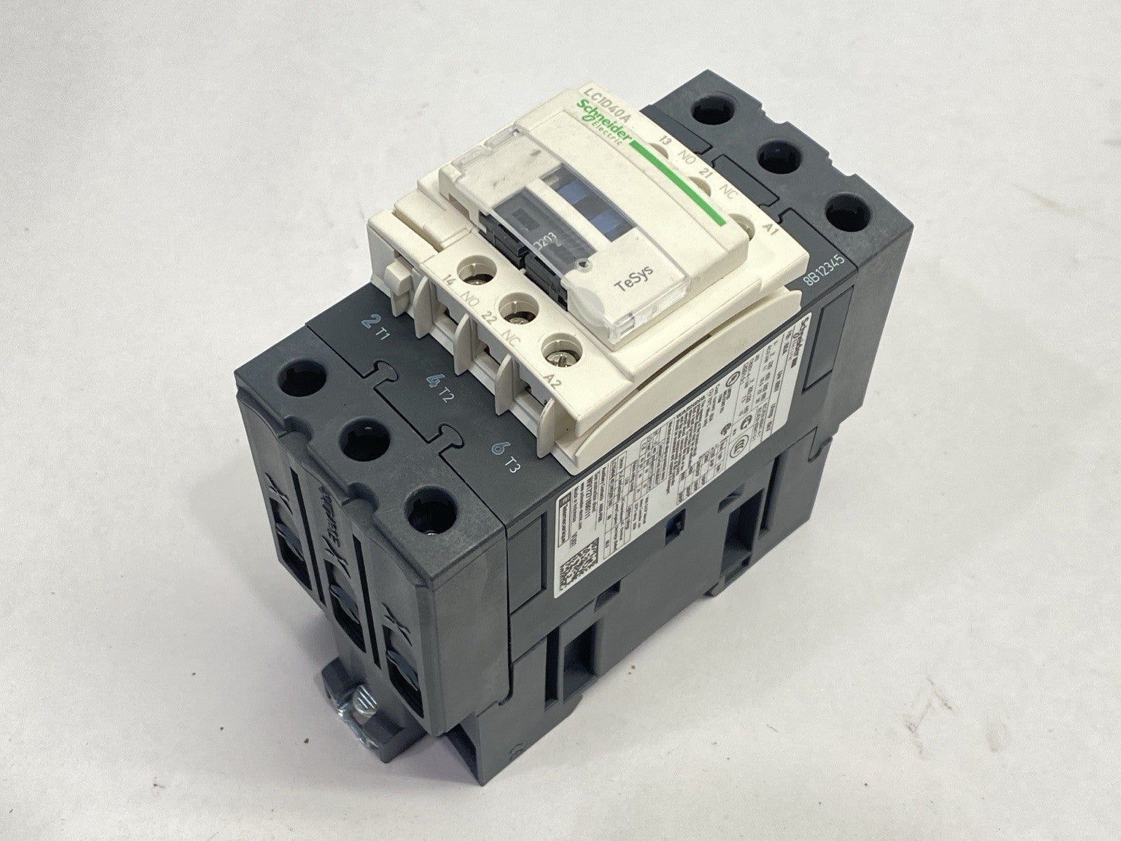 Schneider Electric LC1D40AF7 Contactor 3-Pole 40A 480V 120V Coil - Maverick Industrial Sales