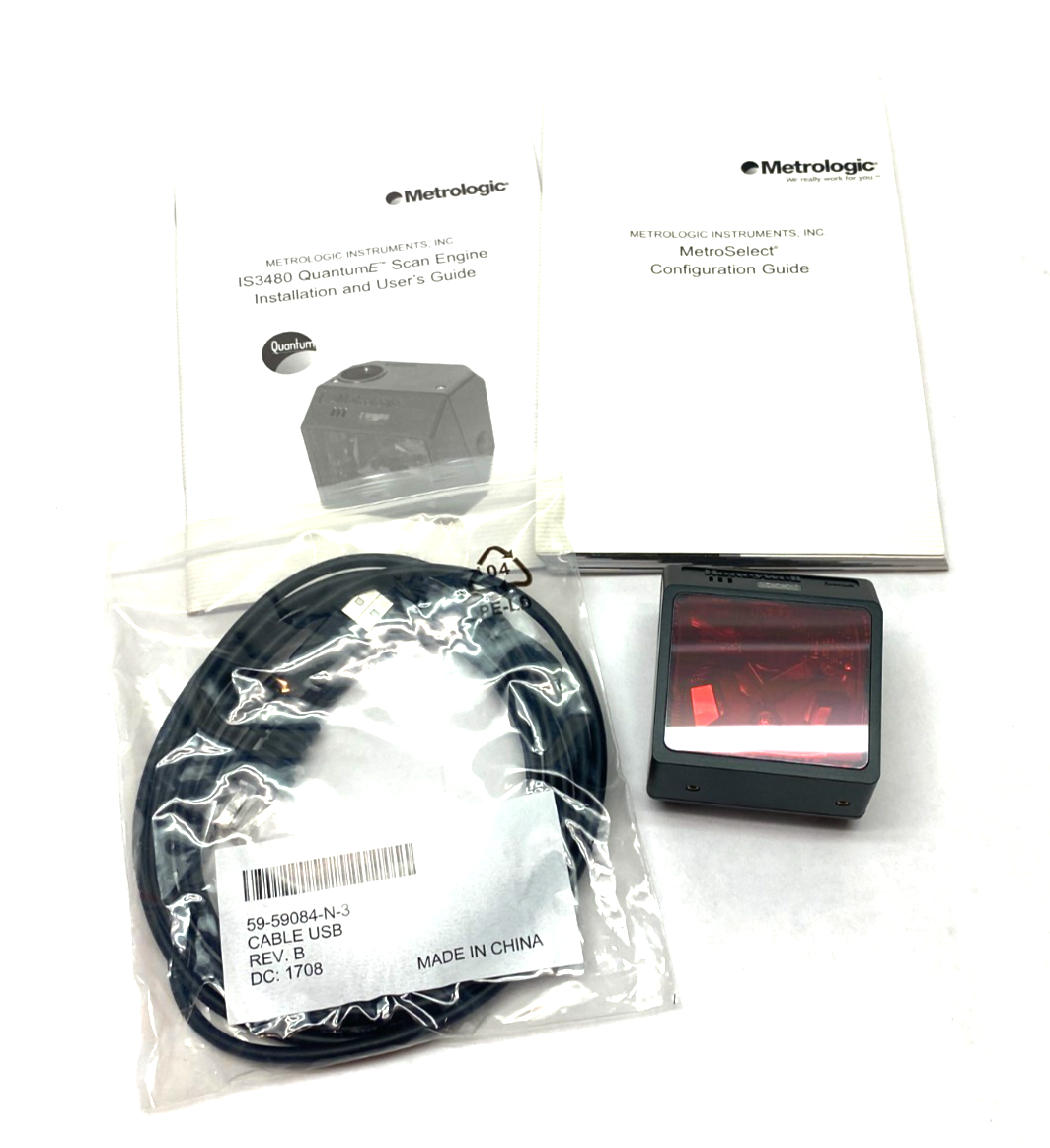 IS3480 | Honeywell Metrologic QuantumE Omnidirectional Scanner, Hands-Free - New – Open box - Maverick Industrial Sales