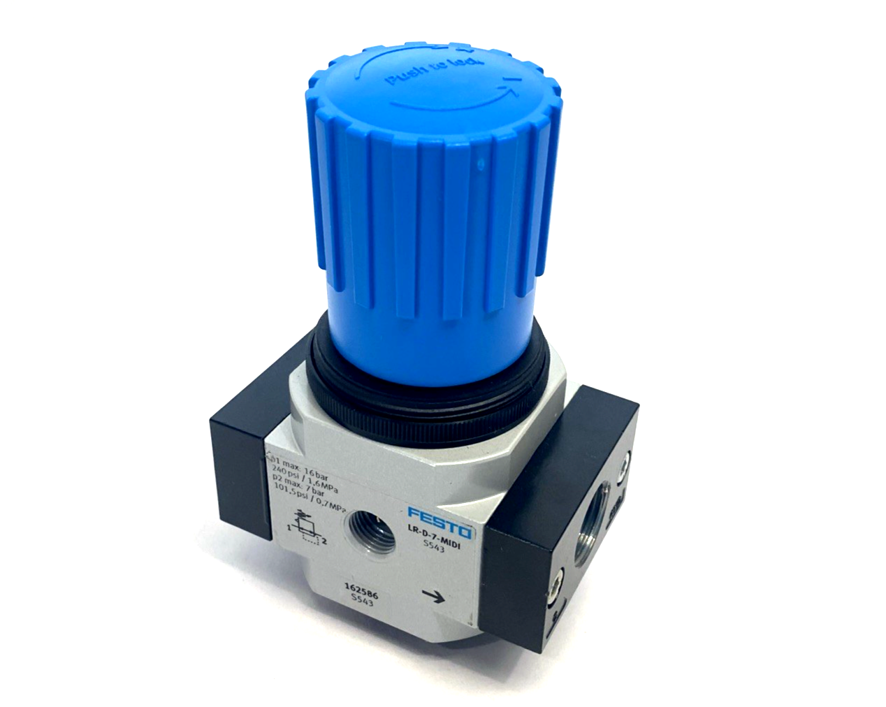 Festo LR-D-7-MIDI Regulator Valve G1/2" Ports 162586 - Maverick Industrial Sales