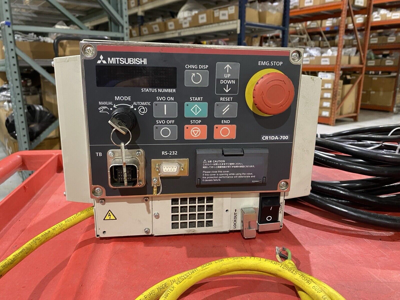 Mitsubishi RV-2SDB-S15 Robot, CR1DA-771-S15 Controller, R32TB Teach Pendant - Maverick Industrial Sales