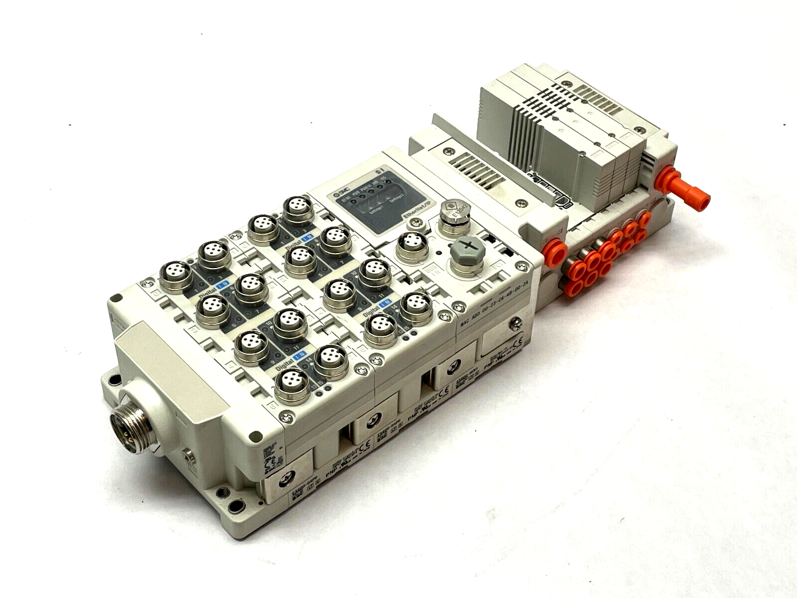 SS5Y3-10S6EB32-06F-N7 | SMC Ethernet IP Manifold Assembly - Used - Maverick Industrial Sales