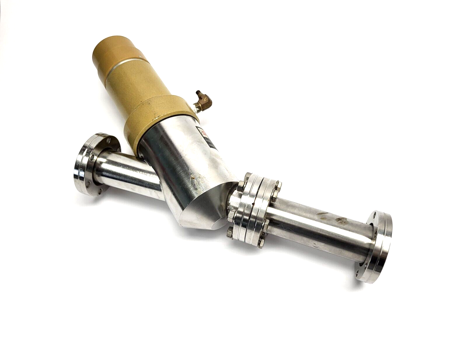 PES-150 | Huntington Conflat Inline Vacuum Valve - Used - Maverick Industrial Sales